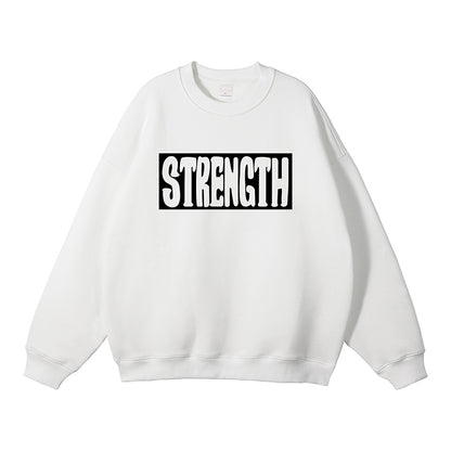 Girls Band Cry Strenth Crewneck Sweatshirt