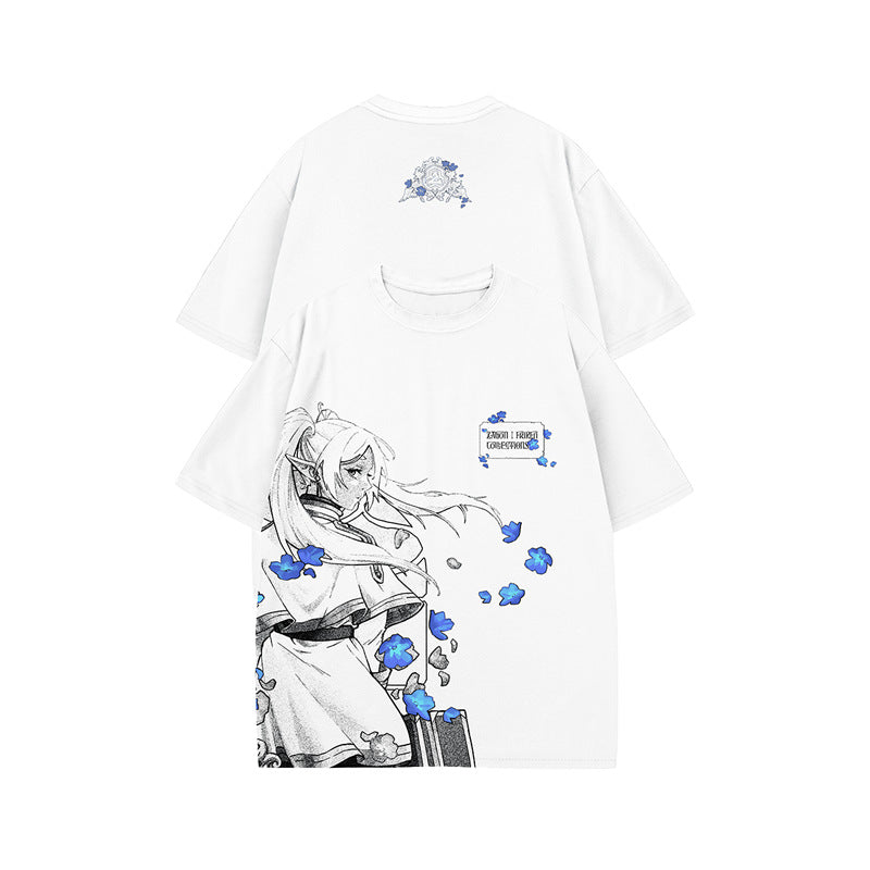 Dandadan – Süßes, ästhetisches Langarm-T-Shirt aus reiner Baumwolle