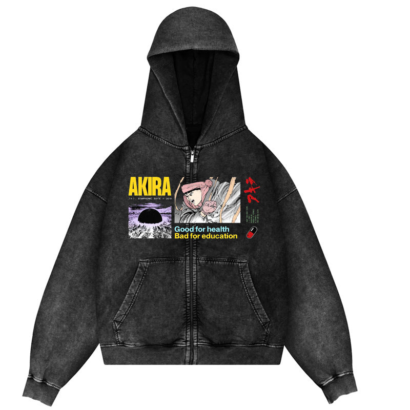 AKIRA DTG Printed Oversized Hoodie