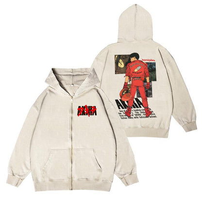 AKIRA Retro Oversized Hoodie