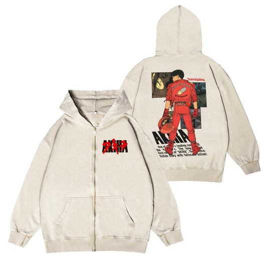 AKIRA Retro Oversized Hoodie