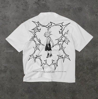 Hunter X Hunter Killua Double-sided Print T-shirt