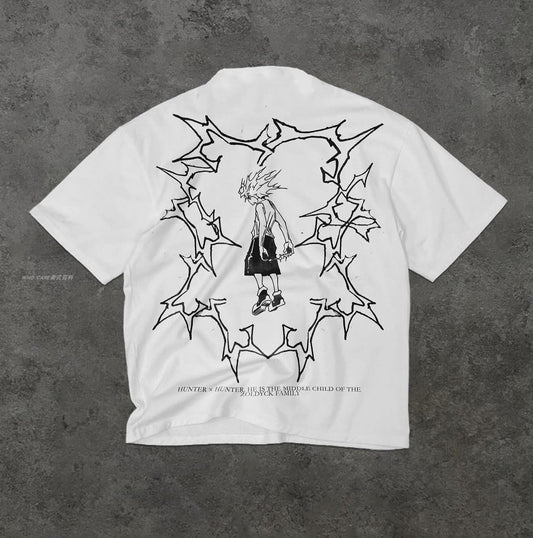 Hunter X Hunter Killua Double-sided Print T-shirt