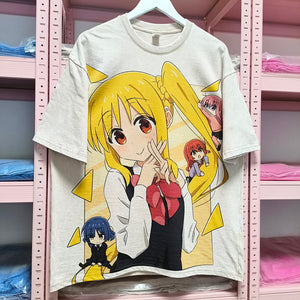 Camiseta de manga comprida Dandadan de algodão puro com estética fofa