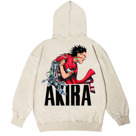 AKIRA Retro Washed Hoodie