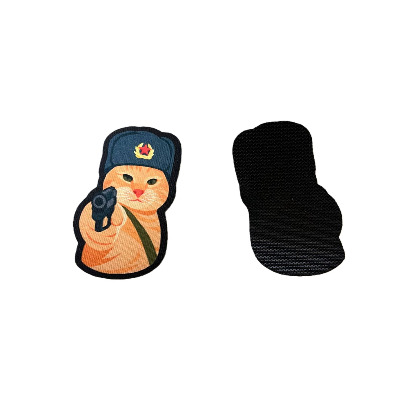 Commissar Style Cat Tactical Morale Patch