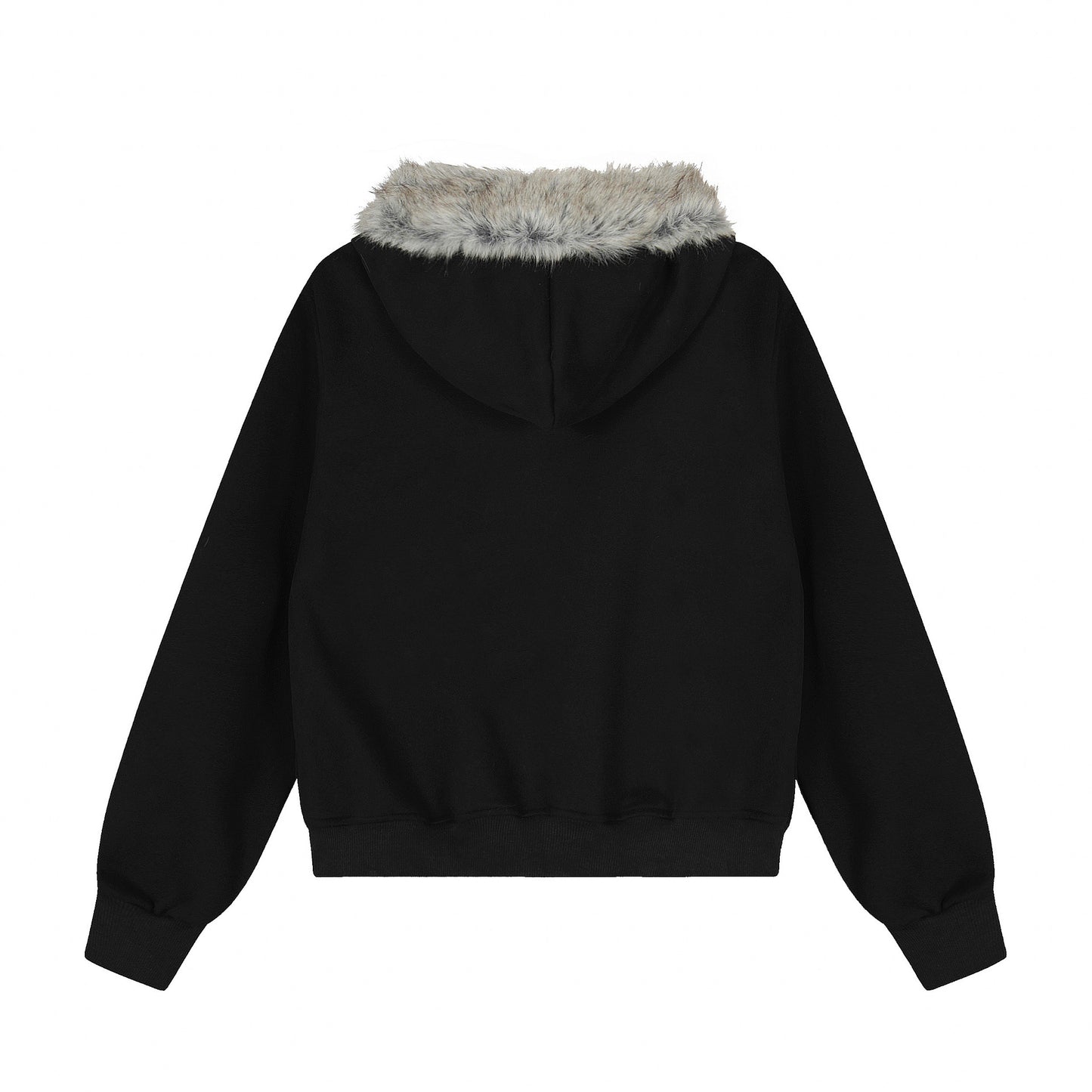 Death Note Misa Amane Faux-Fur Collar Hoodie