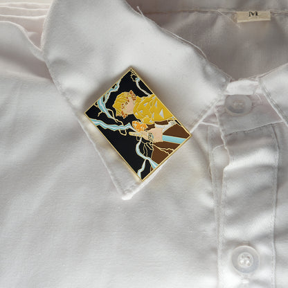 Zenitsu Metal Pin