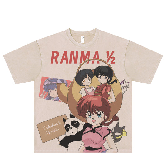 Ranma1/2 Anime Retro T-shirt