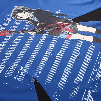 Puur katoenen Dandadan schattig esthetisch T-shirt met lange mouwen