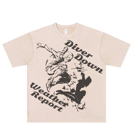 Jojo's Bizarre Adventure Stone Ocean Diver Down T-shirt