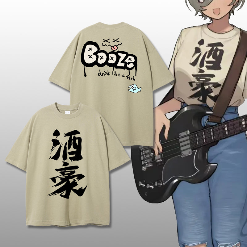 Pure Cotton Girls Band Cry Heavy Drinker T-shirt