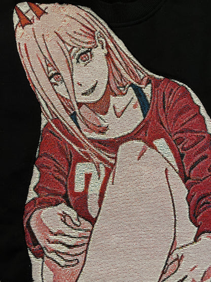 Sweat à capuche gothique à col en fourrure