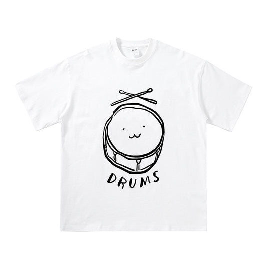 T-shirt à manches longues en pur coton Dandadan, mignon et esthétique