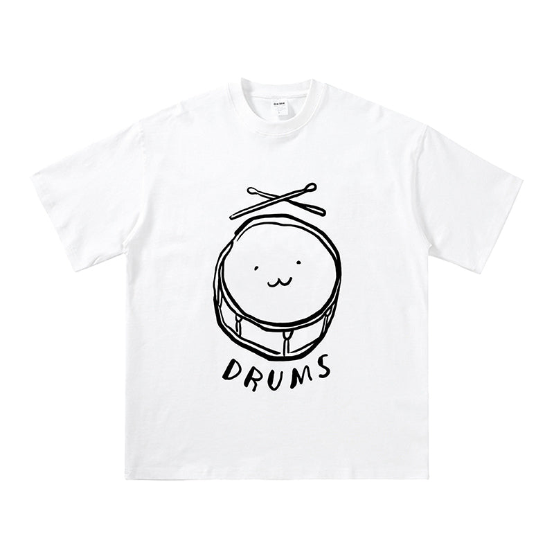 Pure Cotton Dandadan Sød æstetisk langærmet T-shirt