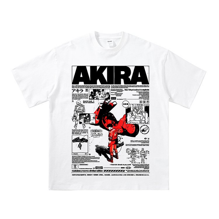 Pure Cotton Akira Æstetisk T-shirt