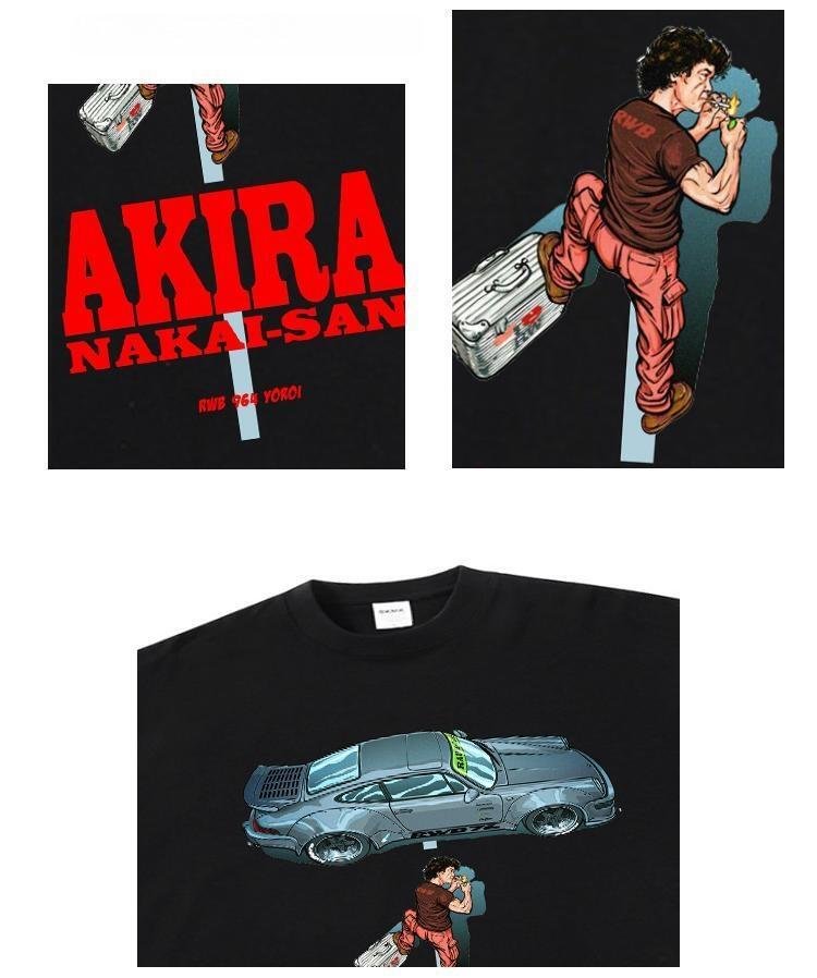 Pure Cotton Akira Estetisk T-skjorte