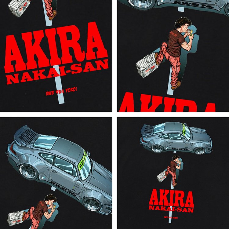 Pure Cotton Akira Estetisk T-skjorte