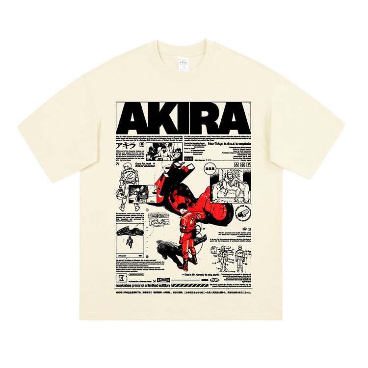 Pure Cotton Akira Aesthetic T-shirt