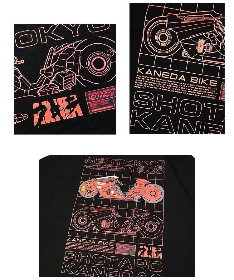 Pure Cotton Akira Anime Aesthetic T-shirt