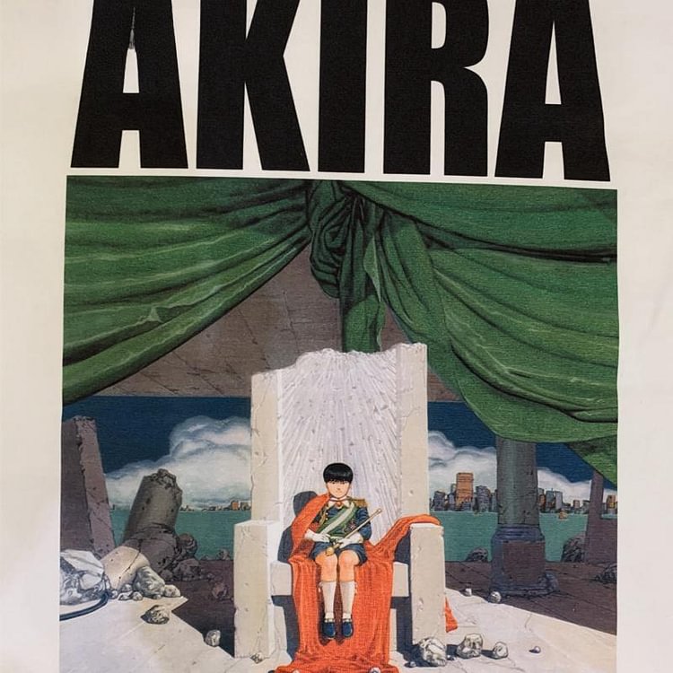 Pure Cotton Akira Anime Aesthetic T-shirt