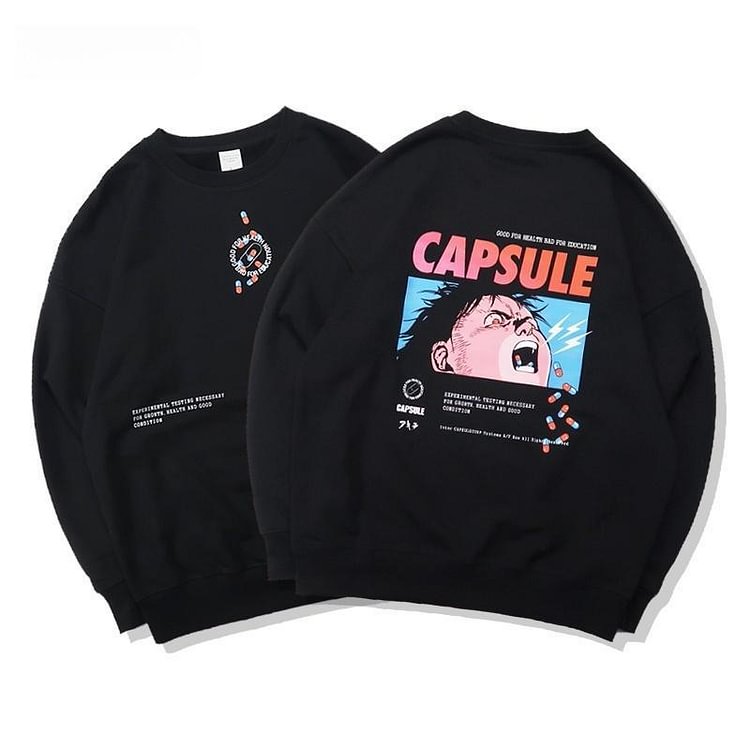 Pull capsule Akira 100 % coton