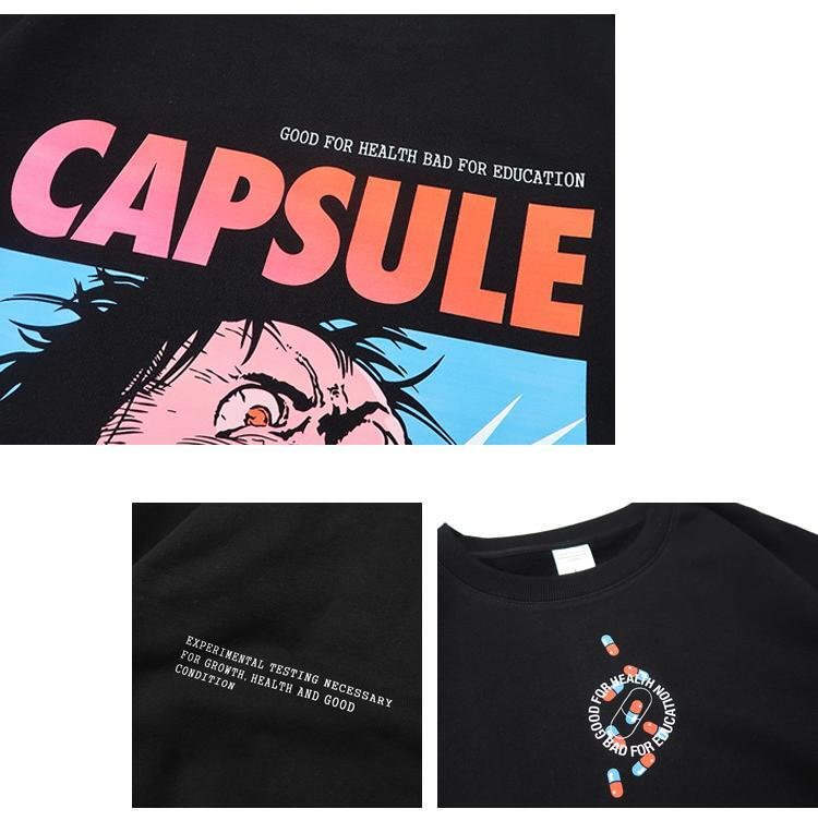 Pull capsule Akira 100 % coton