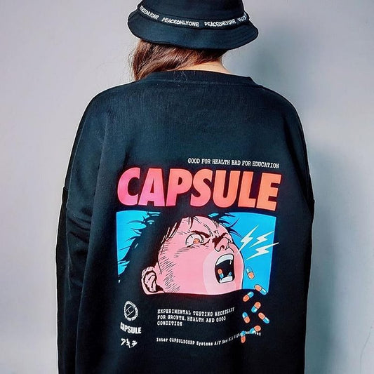 Pull capsule Akira 100 % coton