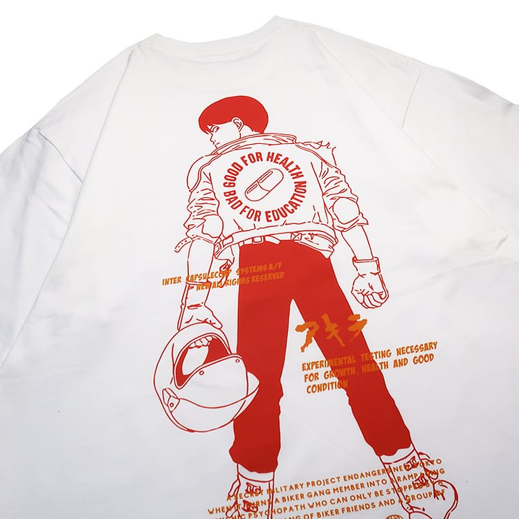 T-shirt graphique Akira 100 % coton