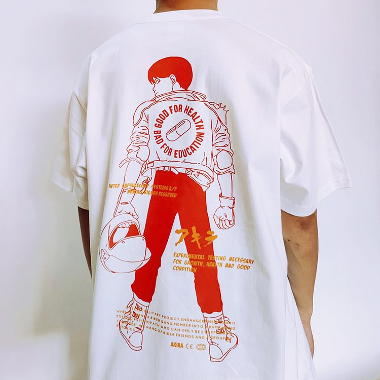 T-shirt graphique Akira 100 % coton