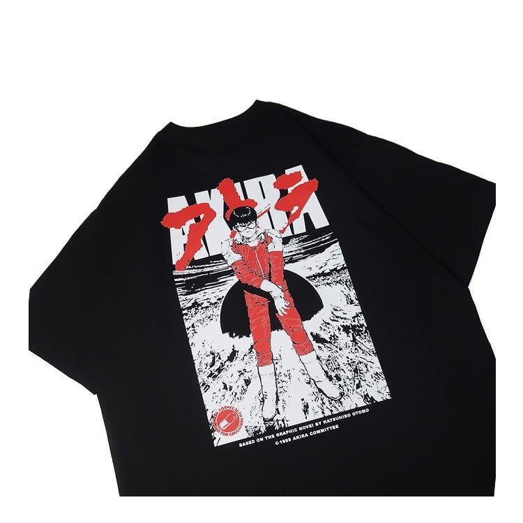 Akira Kaneda Anime Retro-T-Shirt aus reiner Baumwolle