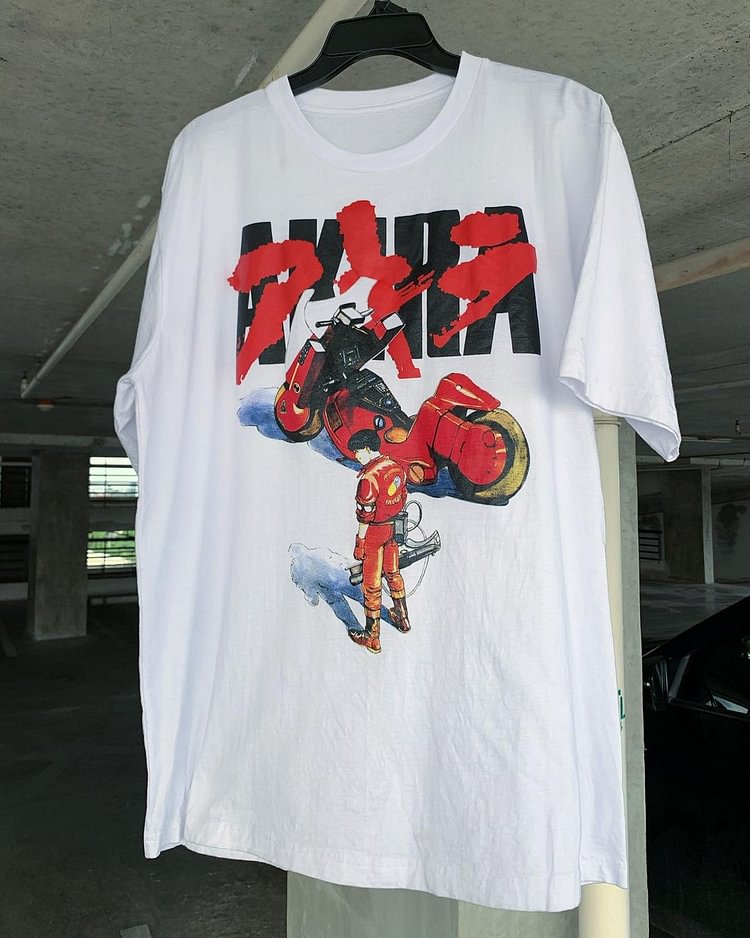 T-shirt Akira Kaneda Shotaro pur coton