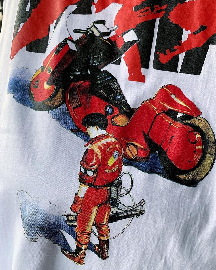 T-shirt Akira Kaneda Shotaro pur coton