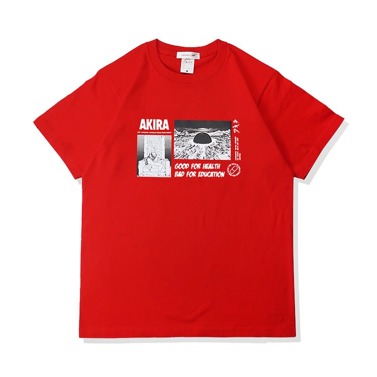 Pure Cotton Akira Retro Graphic T-shirt