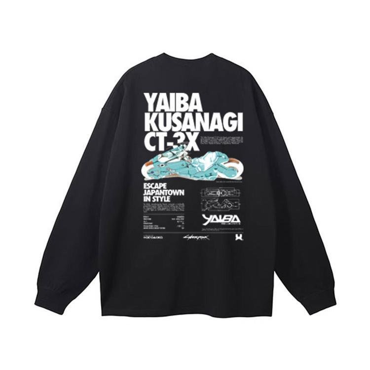 Pure Cotton Akira Vintage Long Sleeved T-shirt