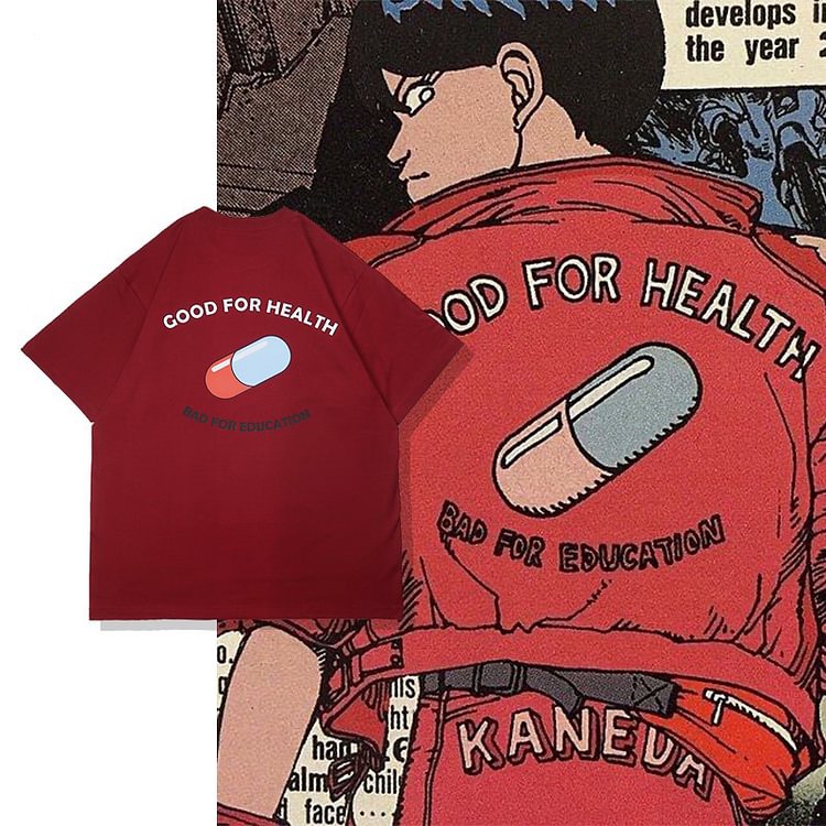 Pure Cotton Akira Kaneda Anime T-paita