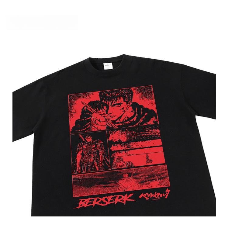 T-shirt esthétique Berserk pur coton