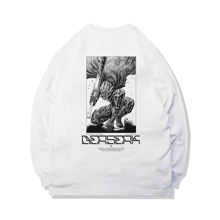 Pure Cotton Berserk Long Sleeved T-shirt