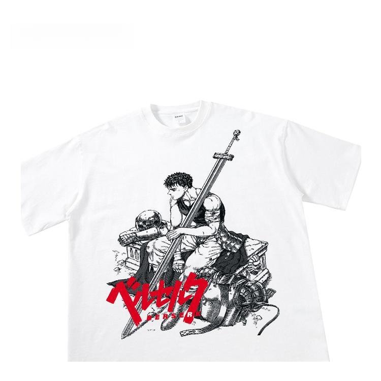 Pure Cotton Berserk Manga Style T-shirt