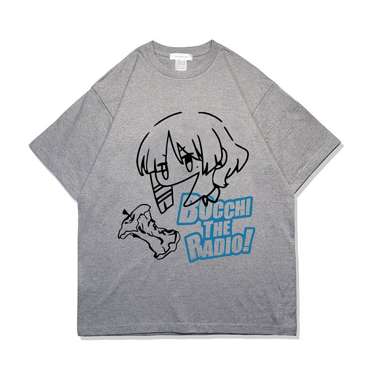 T-shirt Bocchi The Rock Yamada Ryou en pur coton