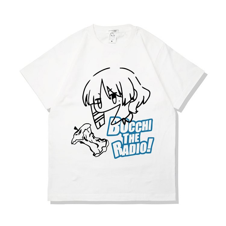 T-shirt Bocchi The Rock Yamada Ryou en pur coton