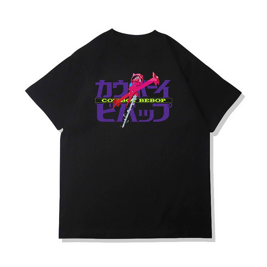 Pure Cotton Cowboy Bebop Logo T-shirt