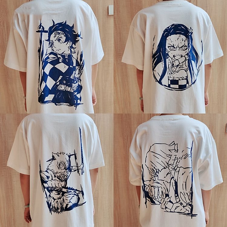 Pure Cotton Demon Slayer Anime T-shirt