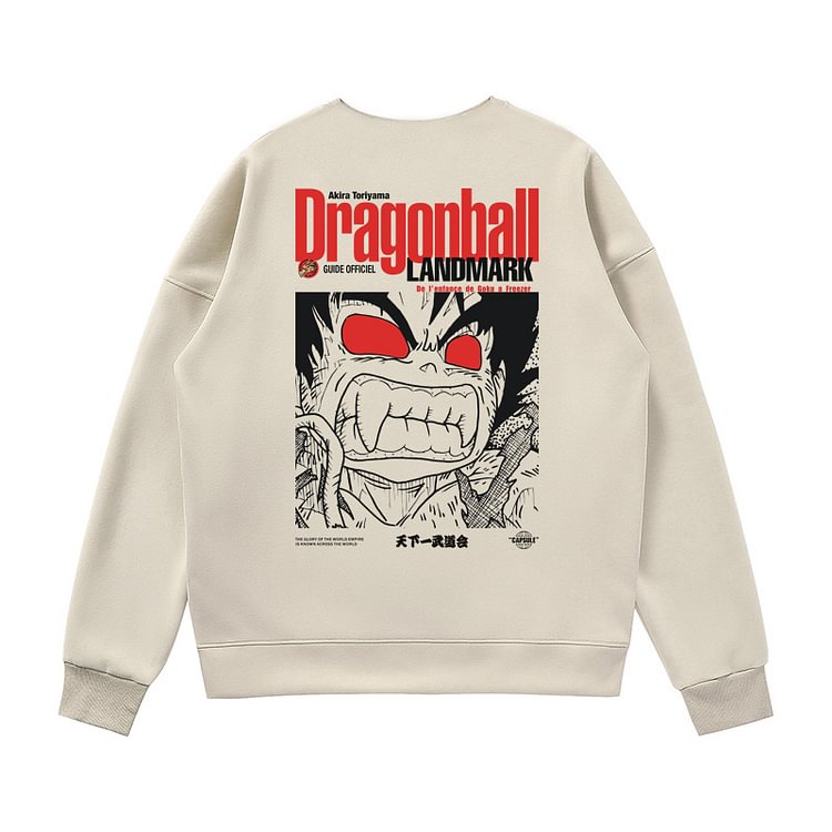 Pull Dragon Ball Goku Landmark en pur coton