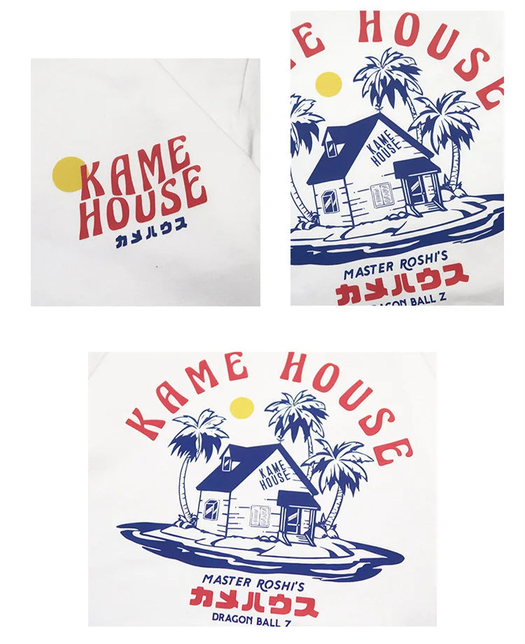 Pure Cotton Dragon Ball Kame House Tshirt