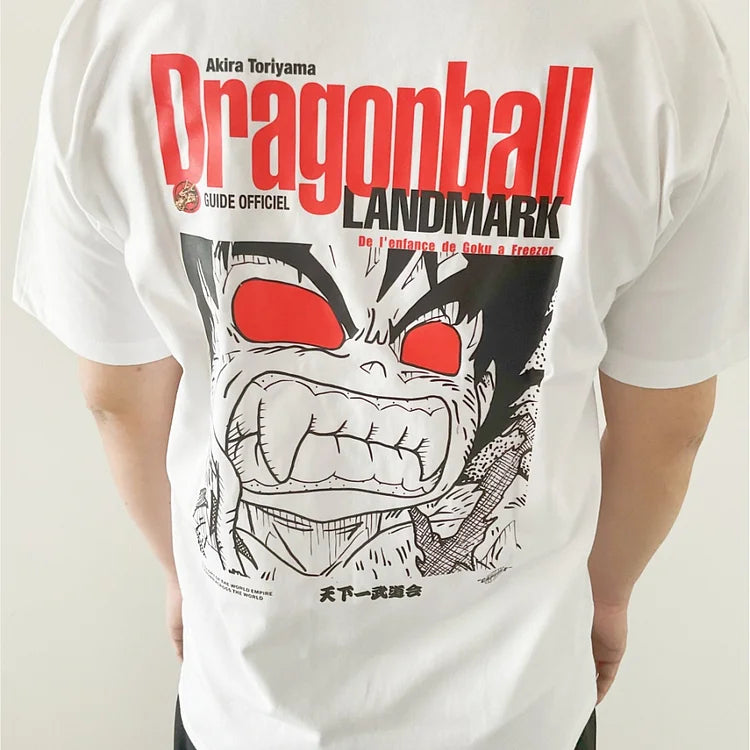 Pure Cotton Dragon Ball Landmark Retro T-shirt