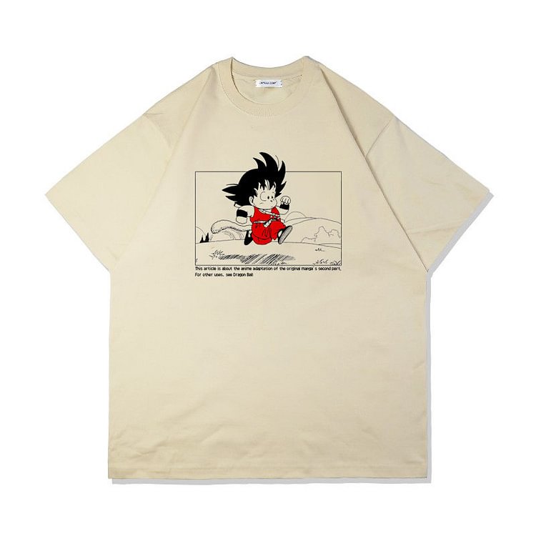 T-shirt Dragon Ball Petit Goku pur coton