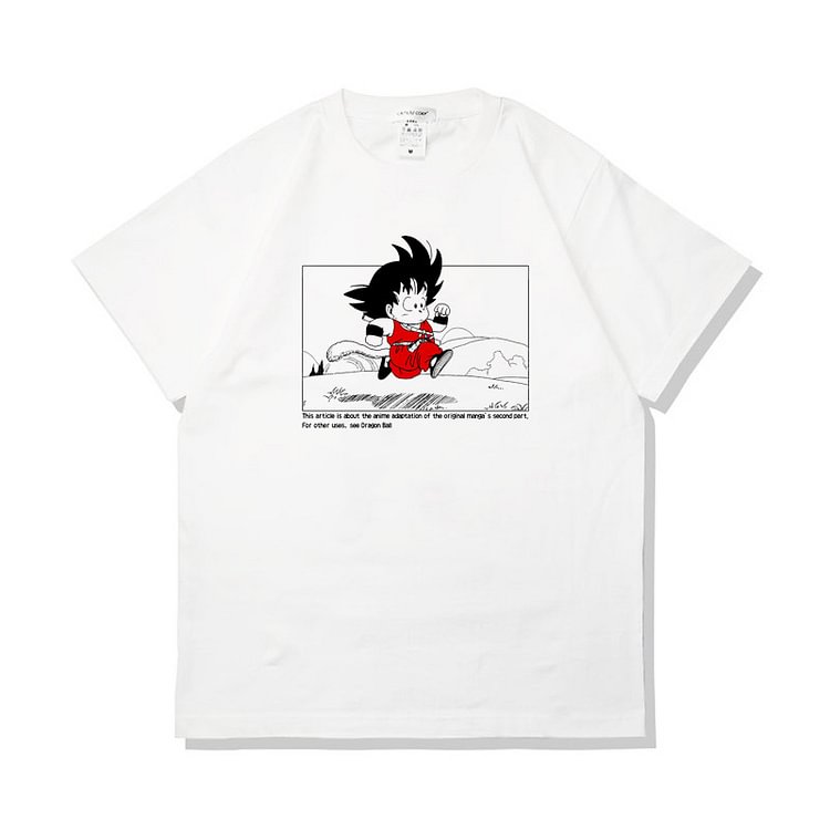 Pure Cotton Dragon Ball Little Goku T-shirt