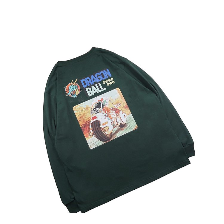 Pure Cotton Dragon Ball Long Sleeve T-shirt