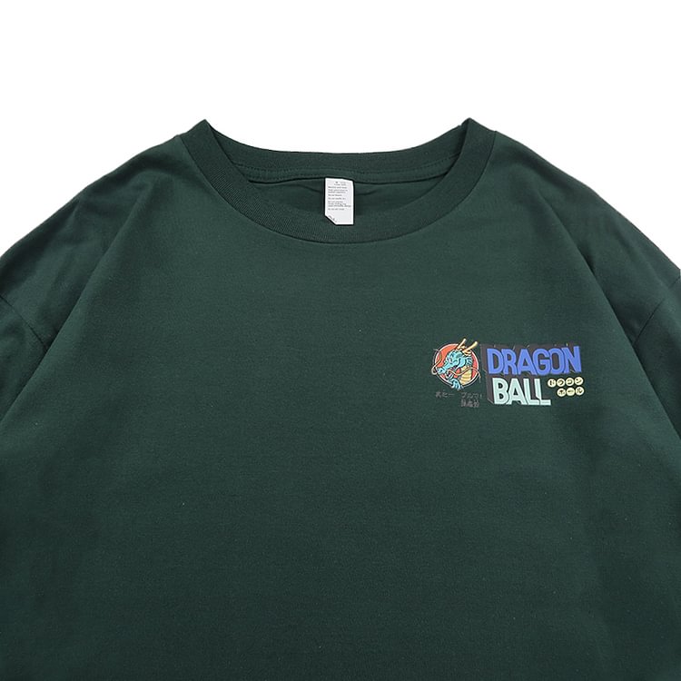 T-shirt Dragon Ball 100 % coton à manches longues